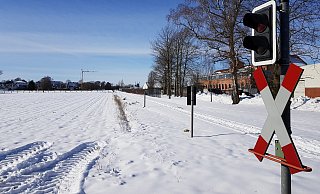 Der Bereich des Westrings soll Baugebiet werden. Hier soll auch eine Haltestation für die TWE-Strecke entstehen. - Matthias Gans
