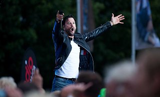 Mit Gefühl: Michael Wendler präsentiert mal gefühlvoll und mal fetzig. - Noah Wedel