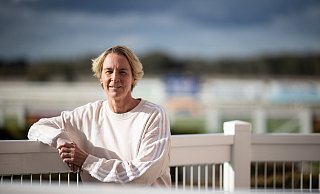 Kann sich auf eine besondere WM-Prämie freuen: Martina Voss-Tecklenburg. - Sebastian Christoph Gollnow/dpa