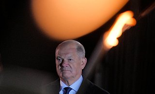1.245 Tage war Olaf Scholz Bundeskanzler, wenn er am Dienstag die Amtsgeschäfte an seinen Nachfolger Friedrich Merz übergibt. - Michael Kappeler/dpa