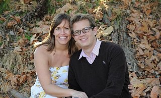 Nils Pommerien mit seiner Verlobten Christy Barnes. - FOTO: PRIVAT