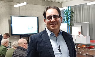 Borzoo Afshar zieht als sich als Bürgermeisterkandidat der CDU zurück. - Judith Gladow