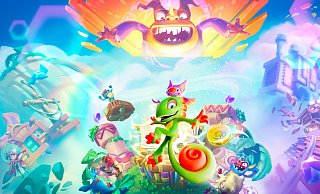 Yooka und Laylee stürzen sich in ein neues Abenteuer im Remake von "Yooka-Replaylee". - Playtonic Games