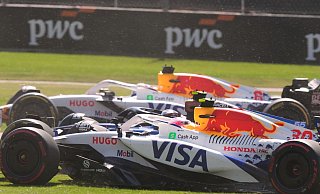 Der Vorfall brachte Formel-1-Pilot Liam Lawson mächtig auf die Palme. - Fernando Llano/AP/dpa