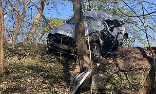 Bei einem Alleinunfall in Schlüsselburg wurde der Fahrer tödlich verletzt. - Patrick Schwemling