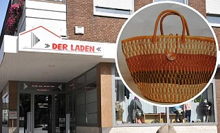 Wer hat diese Tasche gekauft? Die Kundin wird gebeten, sich im "Laden" im Kreis Gütersloh melden. - Frank Jasper / Birgit Nolte