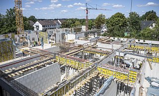 Neubau der Martin-Niemöller-Gesamtschule in Bielefeld: Ein Großteil der Mittel soll in weitere neue Kita- und Schulgebäude fließen. - Jörg Dieckmann