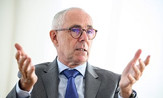 Peter Adrian ist Präsident der Deutschen Industrie- und Handelskammer. - Bernd von Jutrczenka/dpa