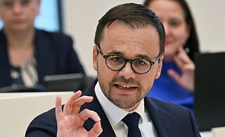 Grenze man die AfD aus, ermögliche dies der Partei, sich als Opfer darzustellen, so Jan Redmann. - Bernd Settnik/dpa-Zentralbild/dpa