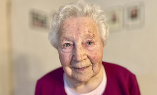 Die Harsewinkelerin Katharina Nordemann feiert heute ihren 100. Geburtstag. - Robert Becker