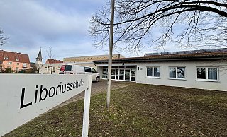 Die Liboriusgrundschule besteht aus drei Gebäuden. Viele Bereich werden in den nächsten Jahren umgestaltet. - Jens Reddeker