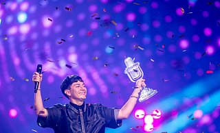 "JJ" hat den ESC nach Österreich geholt. Jetzt hofft das Land auf einen großen Werbe-Effekt. - Jens Büttner/dpa