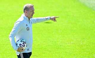 Torwarttrainer Andreas Köpke im Trainingslager der deutschen Nationalmannschaft in Seefeld. - WITTERS