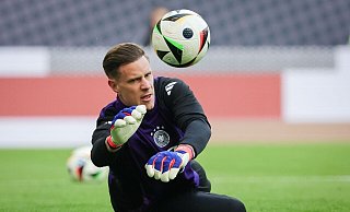 Die neue Nummer eins ist bereit: Marc-André ter Stegen beim Training. - Christian Charisius/dpa