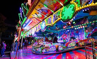 Die Fahrgeschäfte gibts noch, doch das Flair ließ zuletzt beim Bad Lisppringer Stadtfest zu wünschen übrig. - Martin Davies