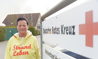 Sabine Pellmann leitet die DRK-Kita Sonnenland in Spenge. Und sie freut sich sehr, dass "Ihre" Kinder wieder da sind. - Andreas Sundermeier