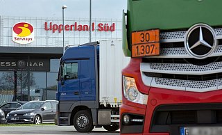 Auf dem Gelände der Raststätte Lipperland Süd an der A2 wurde die Tankstelle überfallen. - Oliver Krato