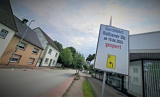 Die Bauarbeiten haben bereits begonnen - nach Pfingsten wird die Ortseinfahrt Steinheim voll gesperrt. - Madita Schellenberg