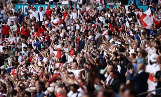 Beim EM-Finale im Wembley-Stadion waren 60.000 Zuschauer zugelassen. - Foto: Christian Charisius/dpa