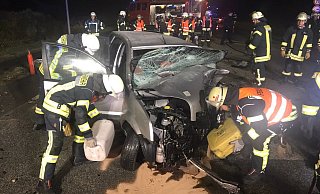 Der Unfall sorgte für einen großen Einsatz im Stadtteil Quelle. - Christian Matthiesen