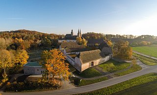 Am Tag es offenen Denkmals gibt es an vielen Orten kostenfreie Führungen, zum Beispiel in der Abtei Marienmünster. - Klosterlandschaft OWL
