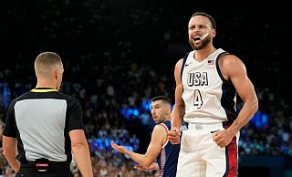 Stephen Curry bewahrte die USA vor einem blamablen Halbfinal-Aus. - Mark J. Terrill/AP
