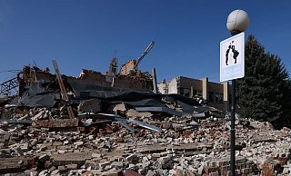 Die Stadt Huljajpole im Gebiet Saporischschja wird bereits seit langem vom Süden von russischen Truppen bedroht und nun rücken diese auch von Osten her näher an die Stadt heran. (Archivbild) - David Young/dpa