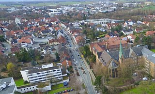 Die Ortsdurchfahrt in Salzkotten ist ein Nadelöhr für den Verkehr zwischen Paderborn und Soest. - Jens Reddeker (Archiv)
