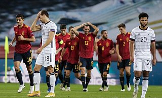 Nations League 2020: Die schwarze Nacht von Sevilla. Deutschland verliert 0:6. - Daniel Gonzales Acuna/dpa