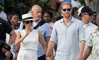 Winken Meghan und Harry bald Amerika bye-bye? (Archivbild) - Ivan Valencia/AP/dpa