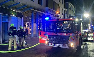 Die Maßnahmen der Feuerwehr konnten in der Paderborner Innenstadt nach einer Stunde beendet werden. - Feuerwehr Paderborn