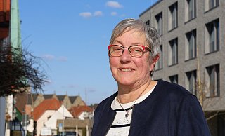 Brigitte Michaelis, Fraktionsvorsitzende der Freien Wählergemeinschaft „Politik in Delbrück“, will Bürgermeisterin in Delbrück werden. - Regina Brucksch