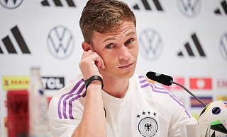 Nationalspieler Joshua Kimmich möchte bei den letzten Testspielen vor der EM «im Flow» bleiben. - Christian Charisius/dpa