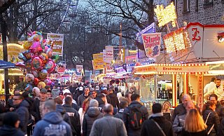 Volksfest wie hier die Herforder Osterkirmes können seit rund einem Jahr nicht mehr stattfinden. Die Schausteller kommen immer mehr in Not. - Frank-Michael Kiel-Steinkamp