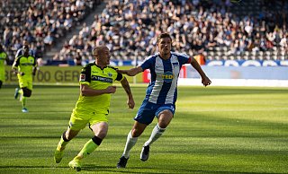 Paderborn gegen Hertha. - Dennis Angenendt