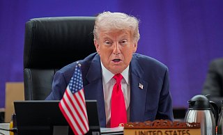 Trump ist derzeit in Asien unterwegs. - Vincent Thian/AP POOL/AP/dpa