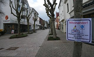 Die Outlet-Idee soll die "trostlose" Bad Lippspringer Fußgängerzone aufwerten. - Klaus Karenfeld