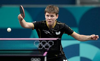 Erfolgreiches Comeback: Nina Mittelham steht nach langer Verletzungspause im Halbfinale der Tischtennis-EM. - Petros Giannakouris/AP/dpa