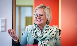 "Bisherige Planungen werden entsprechend noch einmal hinterfragt", sagt die neue Schuldezernentin Birgit Beckermann mit Blick auf aktualisierte Schülerzahlprognosen. - Sarah Jonek