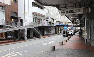 Die Interessengemeinschaft Innenstadt kritisiert den Bereich zwischen Alter Torgasse, Bushaltestelle Westernstraße und Westerntor. - Mareike Gröneweg