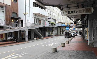 Die Interessengemeinschaft Innenstadt kritisiert den Bereich zwischen Alter Torgasse, Westernmauer und Westerntor in Paderborn. - Mareike Gröneweg