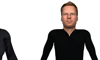 Studienteilnehmer können bestimmen wie ihr Avatar aussehen soll. Dieser unterstützt die Teilnehmer später in den intelligenten Wohnungen bei verschiedenen Aufgaben. - Universität Bielefeld, CITEC
