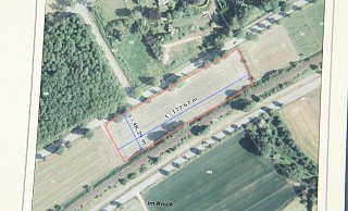 So stellt sich das Photovoltaik-Vorhaben in der Planskizze dar. - Burkhard Battran