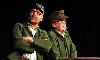 Frank Baumann (l.) und Udo Reineke von der Präservativen Liste. - Burkhard Battran