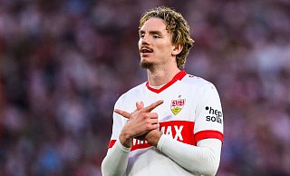 Nick Woltemade soll Berichten zufolge vor seinem Debüt im Kader der Nationalmannschaft stehen. - Tom Weller/dpa