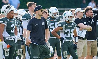 Die Bulldogs-Headcoaches Felix Gorny und das Team haben intensiv mit dem Team gearbeitet. - Andreas Zobe