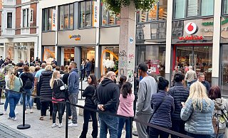 Zalando hat am Mittwoch in der Bielefelder Innenstadt seinen Store eröffnet. - © Andreas Zobe
