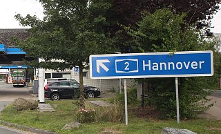 Der Gütersloher Rasthof an der Autobahn 2 kann während der Arbeiten nicht angefahren werden. - Christian Bröder