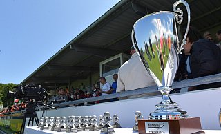Um diese Trophäe geht es. - Jens Dünhölter