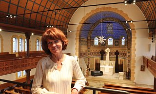 Elvira Haake, Kantorin der Kirchengemeinde Obernbeck, trägt jetzt den Titel "Kirchenmusikdirektorin". - Dirk Windmöller